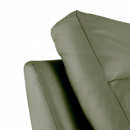 Canapea CASANOVA, 3 locuri cu 2 reclinere electrice, Piele naturala Italiana, 220x94 cm [4]
