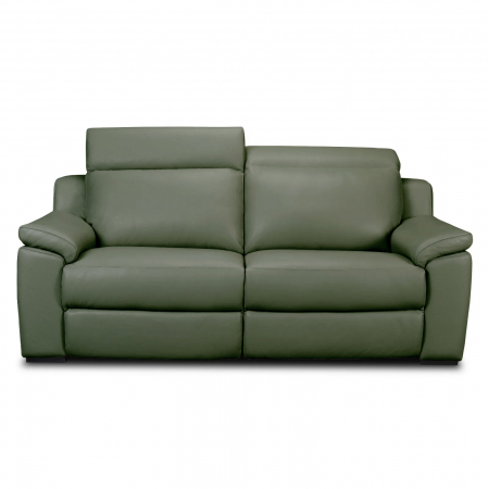 Canapea VENTADOR, 2-locuri, 2-reclinere electrice, Piele naturala Italiana, 176x100 cm [6]
