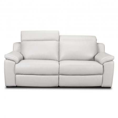 Canapea VENTADOR, 2-locuri, 2-reclinere electrice, Piele naturala Italiana, 176x100 cm [6]