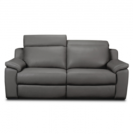 Canapea VENTADOR, 2-locuri, 2-reclinere electrice, Piele naturala Italiana, 176x100 cm [6]