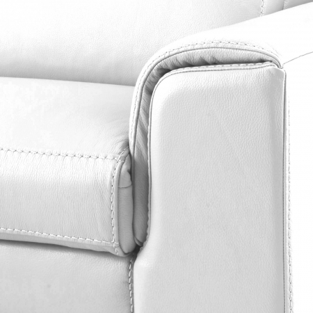 Coltar BALTIC, 3 locuri cu recliner electric stang si sezlong pe dreapta, tetiere reglabile, port USB, Piele naturala Italiana, 291x221 cm [6]