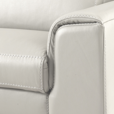Coltar BALTIC, 3 locuri cu recliner electric stang si sezlong pe dreapta, tetiere reglabile, port USB, Piele naturala Italiana, 291x221 cm [6]
