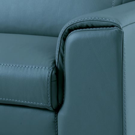 Coltar BALTIC, 3 locuri cu recliner electric stang si sezlong pe dreapta, tetiere reglabile, port USB, Piele naturala Italiana, 291x221 cm [6]