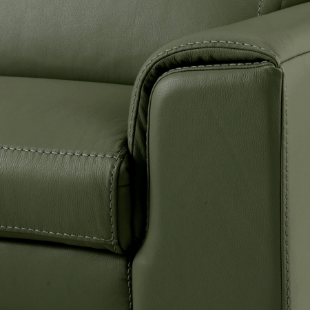 Coltar BALTIC, 3 locuri cu recliner electric stang si sezlong pe dreapta, tetiere reglabile, port USB, Piele naturala Italiana, 291x221 cm [6]
