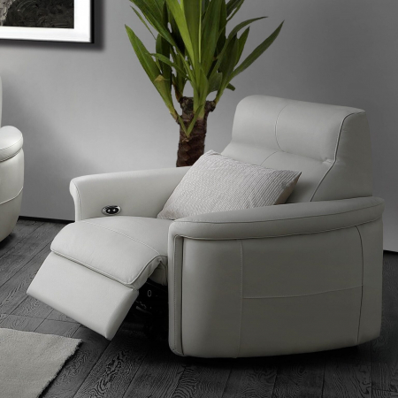 Relax kanapék - Fotoliu MARACANA, cu recliner electric, piele
