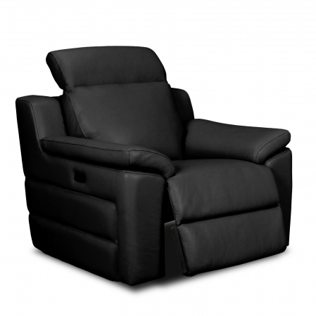 Fotoliu VENTADOR, cu recliner electric, Piele naturala, 102x100 cm [0]
