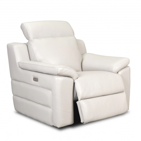 Fotoliu VENTADOR, cu recliner electric, Piele naturala, 102x100 cm [0]
