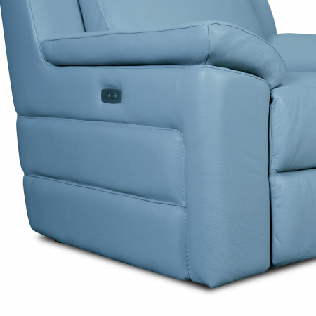 Fotoliu VENTADOR, cu recliner electric, Piele naturala, 102x100 cm [2]