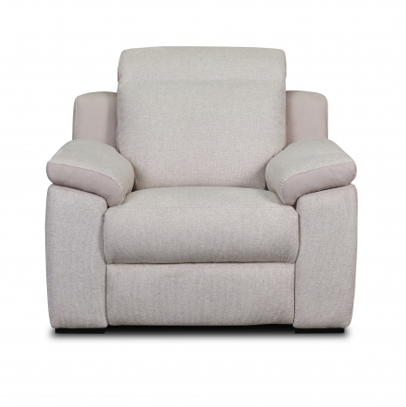 Fotoliu VENTADOR, recliner electric, stofa bicolora italiana, 102x100 cm [2]