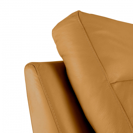 Set 2 canapele CASANOVA, canapea 3 locuri cu 2 reclinere electrice, 220x94 cm si canapea 2 locuri fara reclinere, 172x94 cm, Piele naturala Italiana [2]