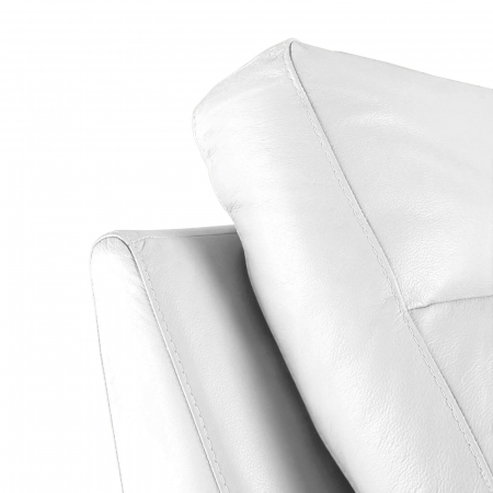 Set 2 canapele CASANOVA, canapea 3 locuri cu 2 reclinere electrice, 220x94 cm si canapea 2 locuri fara reclinere, 172x94 cm, Piele naturala Italiana [2]