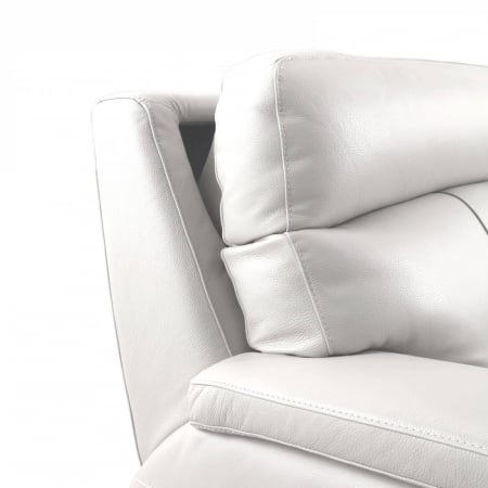 Set 2 canapele NABUCCO, canapea 3 locuri cu 2 reclinere electrice bi-motorizate, tetiere reglabile electric, port USB, 216x103 cm si canapea 2 locuri fara reclinere, 172x103 cm, Piele naturala Italian [6]
