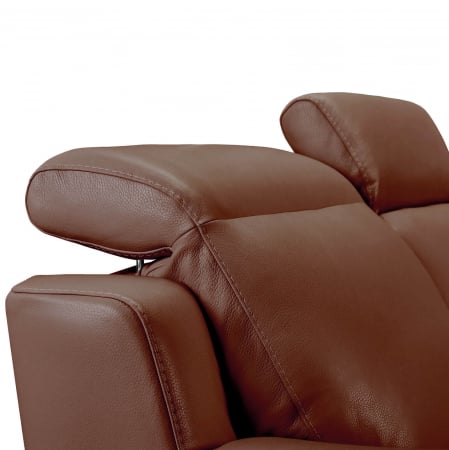 Set canapele VENTADOR, canapea 3 locuri cu 2 reclinere electrice, 196x10 cm, canapea 2 locuri fara reclinere, 176x100 cm si fotoliu cu recliner electric, Piele naturala Italiana [5]