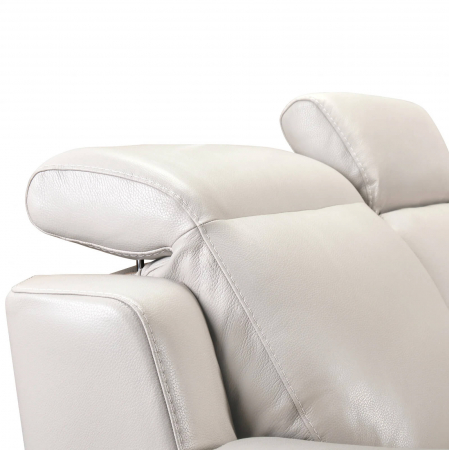 Set canapele VENTADOR, canapea 3 locuri cu 2 reclinere electrice, 196x10 cm, canapea 2 locuri fara reclinere, 176x100 cm si fotoliu cu recliner electric, Piele naturala Italiana [5]