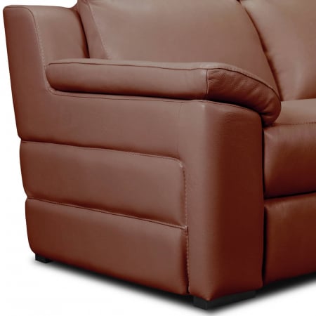 Set canapele VENTADOR, canapea 3 locuri cu 2 reclinere electrice, 196x10 cm, canapea 2 locuri fara reclinere, 176x100 cm si fotoliu cu recliner electric, Piele naturala Italiana [2]