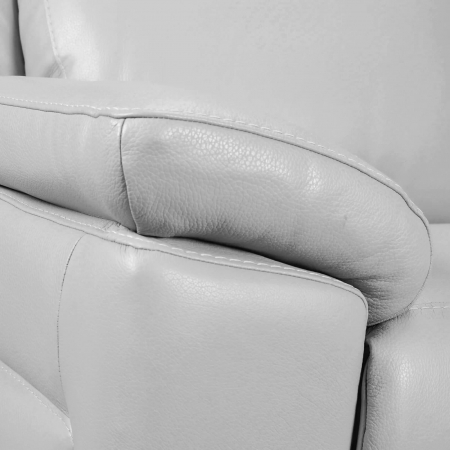 Set canapele VENTADOR, canapea 3 locuri cu 2 reclinere electrice, 196x10 cm, canapea 2 locuri fara reclinere, 176x100 cm si fotoliu cu recliner electric, Piele naturala Italiana [3]