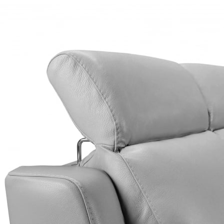 Set canapele VENTADOR, canapea 3 locuri cu 2 reclinere electrice, 196x10 cm, canapea 2 locuri fara reclinere, 176x100 cm si fotoliu cu recliner electric, Piele naturala Italiana [4]