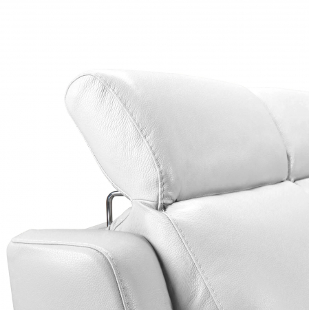 Set canapele VENTADOR, canapea 3 locuri cu 2 reclinere electrice, 196x10 cm, canapea 2 locuri fara reclinere, 176x100 cm si fotoliu cu recliner electric, Piele naturala Italiana [4]