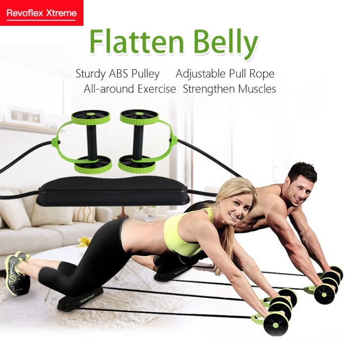 Aparat Fitness pentru Abdomen, Sistem cu Rezistență pentru Exerciții Multiple, Ideal pentru Sală sau Acasă, Antrenor Personal pentru Tonifiere și Întărirea Musculaturii [6]