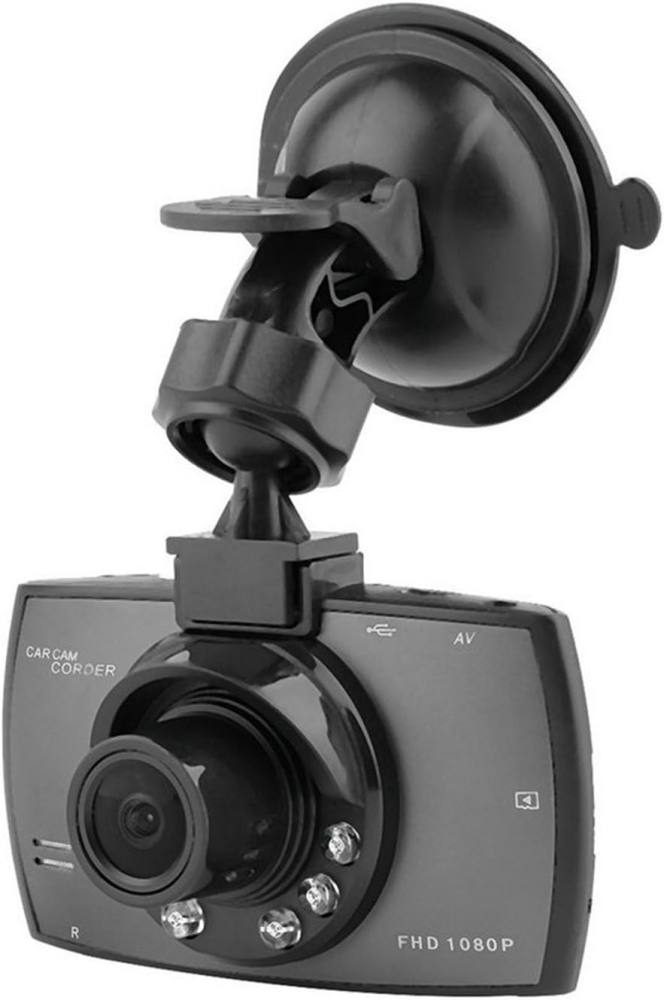 Cameră auto DVR 2.4 inch, unghi larg 170°, Full HD 1080p cu infraroșu și night vision, senzor mișcare și G-Sensor integrat [4]