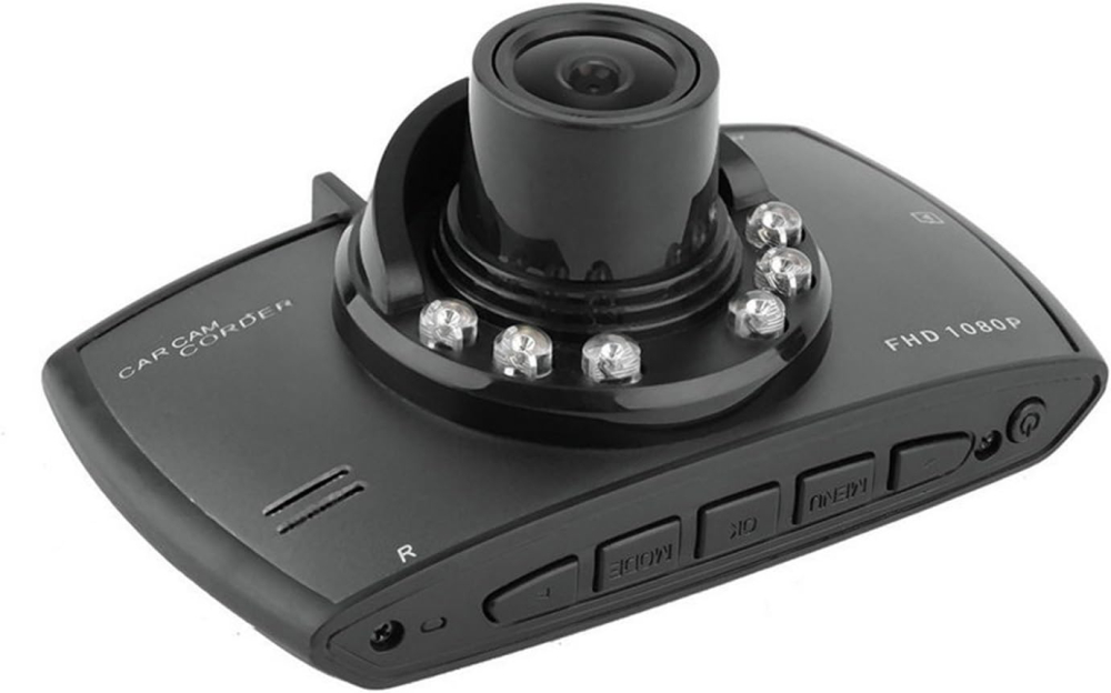 Cameră auto DVR 2.4 inch, unghi larg 170°, Full HD 1080p cu infraroșu și night vision, senzor mișcare și G-Sensor integrat [2]