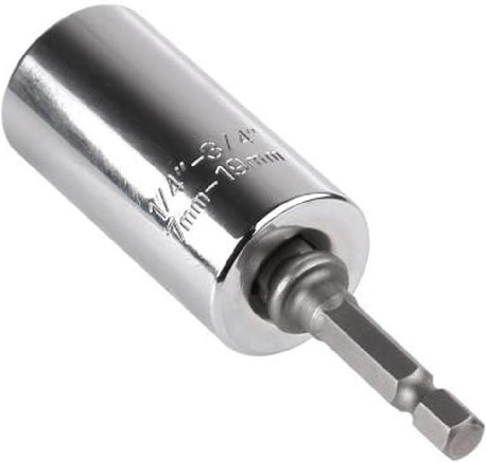 Cheie tubulară universală 7-19 mm, cap tip soclu cu design fagure, din oțel crom-vanadiu, potrivită pentru utilizare auto și casnică [4]