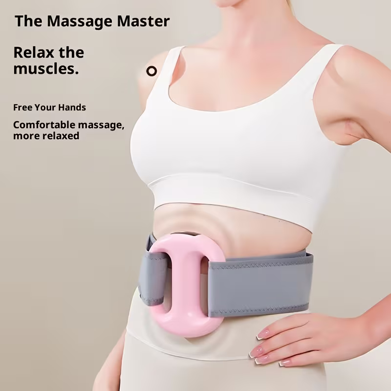 Inel Miofascial pentru Masaj Muscular - 3 Moduri, 5 Viteze, Percuție Intensă, Plastic Durabil, pentru Abdomen, Spate și Zona Lombară [6]