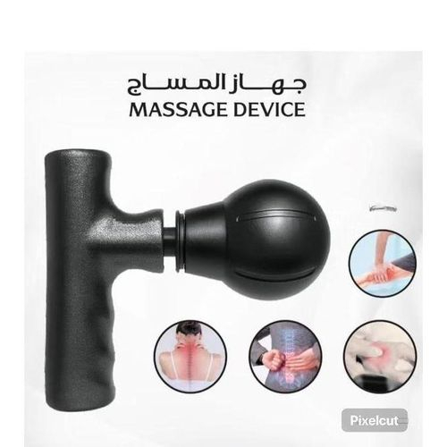 Mini Pistol de Masaj pentru Fascii - Dispozitiv Portabil, 4 Capete de Masaj, Reîncărcare USB, Mâner Ergonomic, Funcționare Silențioasă, pentru Relaxare Musculară [2]