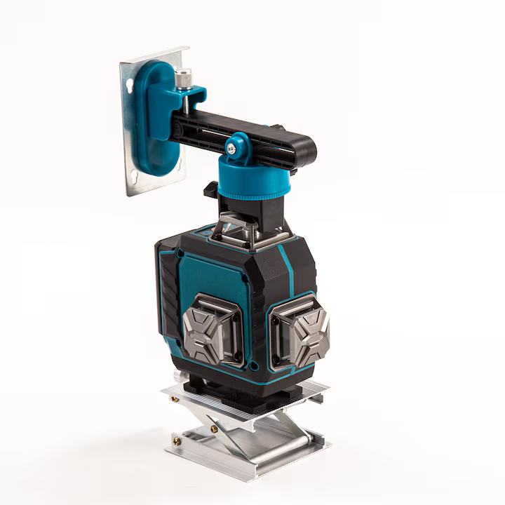 Nivelă Laser 4D Profesională, 16 Linii Verzi 360°, Autonivelare Automată, Trepied Reglabil și Bază Rotativă 360°, Telecomandă, 2 Baterii Incluse, Suport Magnetic, Ochelari și Valiză [6]