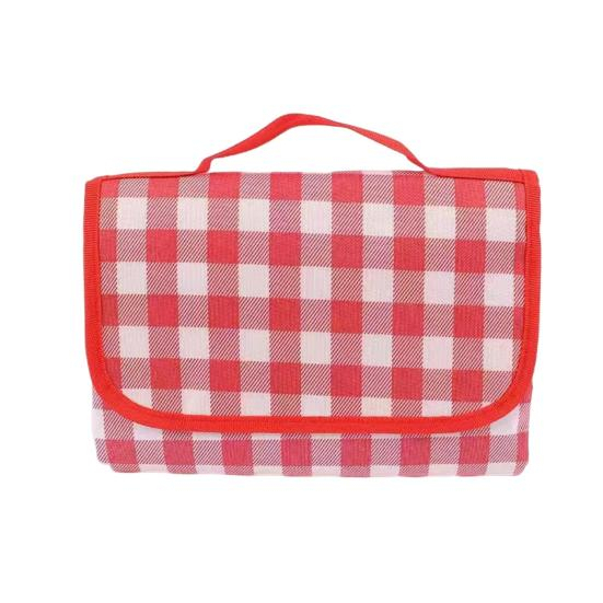 Pătură picnic pliabilă 100×150 cm, material rezistent la umiditate, portabilă pentru plajă și camping, design compact [6]