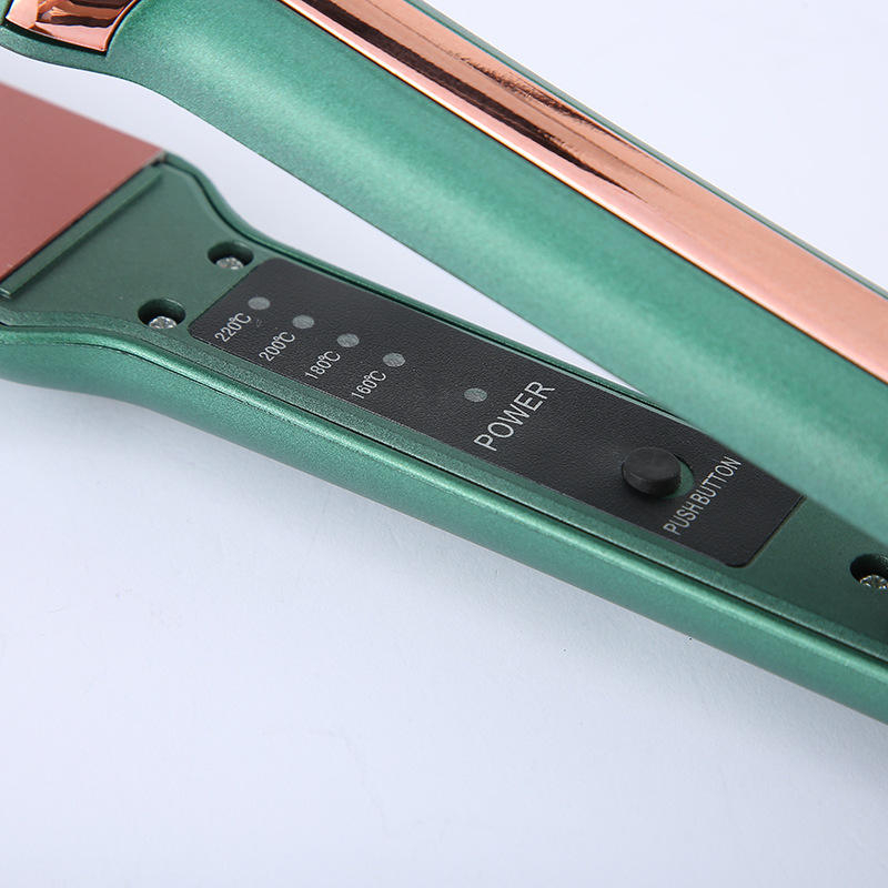 Placă de Îndreptat Părul Profesională 2-în-1, Titan cu Keratină, Perie Ondulatoare și Pieptene Mini, Fără Fir, Încălzire Rapidă pentru Coafare Eficientă [5]