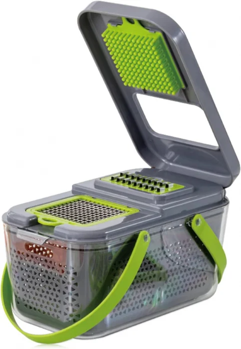 Răzătoare Multifuncțională cu lame din inox 22 Piese, Set Complet pentru Feliere și Răzuire [8]