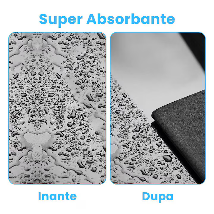 Set 5 lavete din microfibră 30×30 cm, fără scame, anti-zgârieturi, absorbante și reutilizabile, perfecte pentru sticlă și suprafețe sensibile, gri [5]