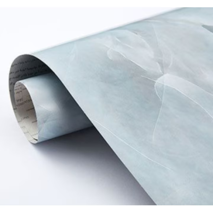 Tapet adeziv marmură gri 60×300 cm, PVC rezistent la apă și uzură, durabil și gros, montare simplă, pentru pereți și mobilă [5]