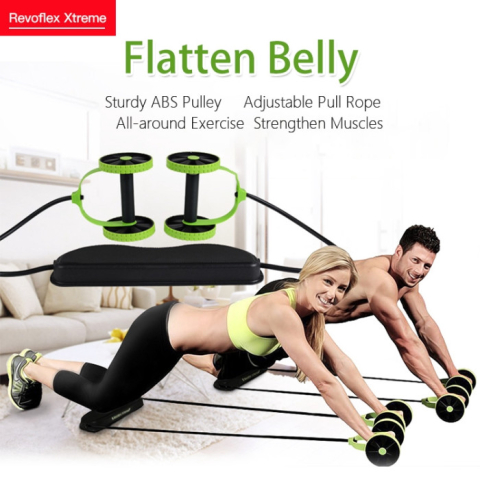 Aparat Fitness pentru Abdomen, Sistem cu Rezistență pentru Exerciții Multiple, Ideal pentru Sală sau Acasă, Antrenor Personal pentru Tonifiere și Întărirea Musculaturii [5]