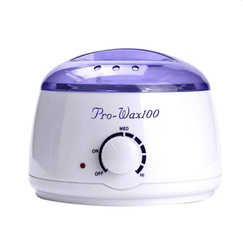 Aparat încălzire ceară 100W, vas 400 ml cu termostat ajustabil, utilizare profesională și acasă, capac rezistent la căldură, 220-240V [0]
