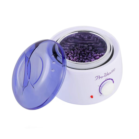 Aparat încălzire ceară 100W, vas 400 ml cu termostat ajustabil, utilizare profesională și acasă, capac rezistent la căldură, 220-240V [2]