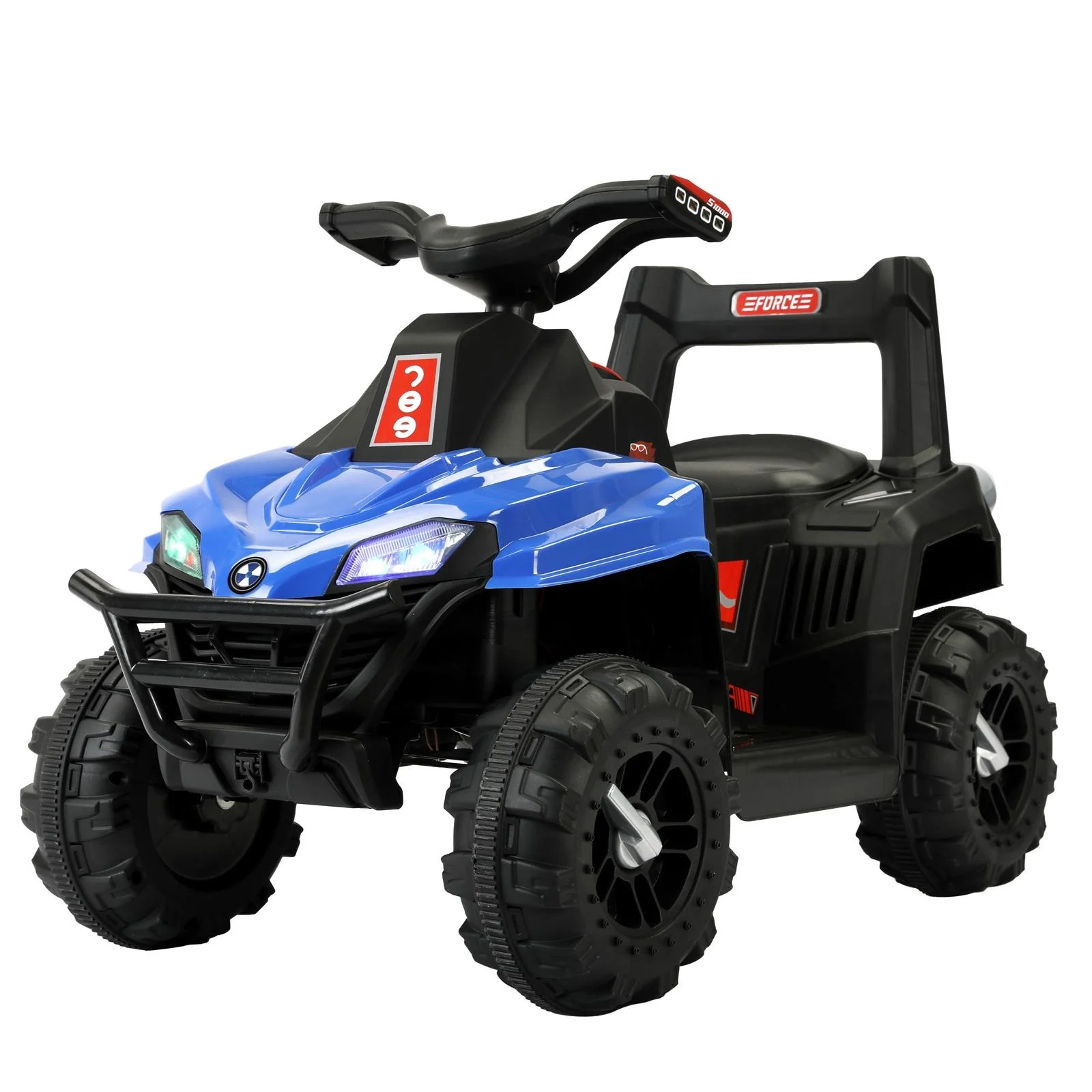 Motociclete si masini electrice copii - ATV Electric pentru Copii 12V, Lumini și Sunete, Viteză Reglabilă, Design Robust, Albastru