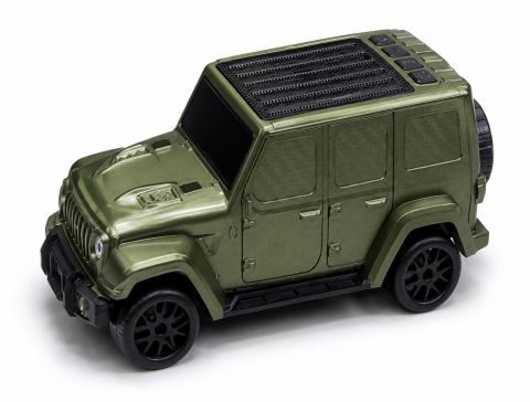Boxe Audio - Boxă Portabilă Bluetooth, Design Off-Road 4x4, Sunet Stereo Hi-Fi cu Bass Puternic, Radio FM, Redare MP3 prin Bluetooth, USB și Card TF, Acumulator Reîncărcabil