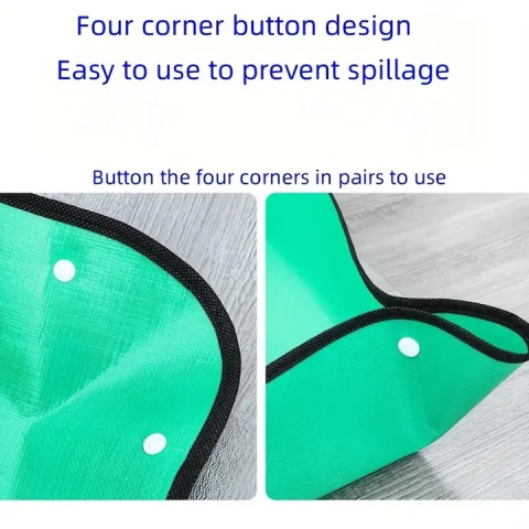 Covoraș grădinărit 75×75 cm, material impermeabil, rezistent, protejează de murdărie și apă, curățare rapidă, pliabil și antiderapant [6]