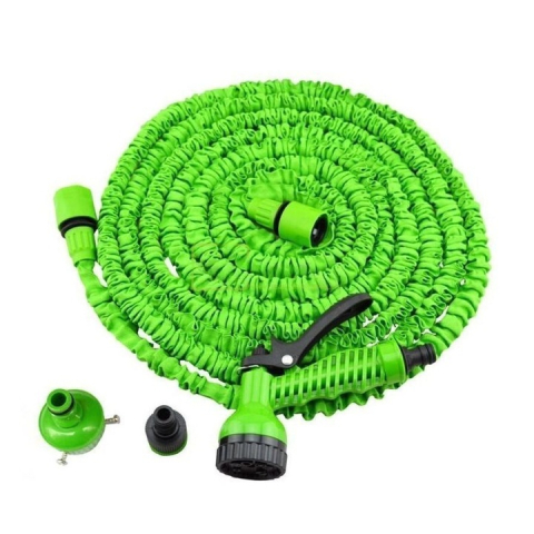 Articole Pentru Gradina - Furtun grădină 60 m, material polimer flexibil anti-îndoire, ușor și durabil, ideal pentru udare eficientă, verde