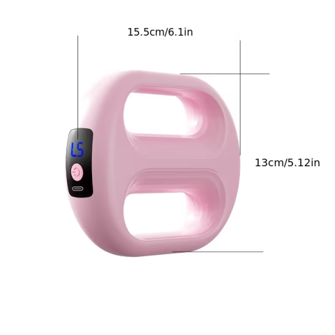 Inel Miofascial pentru Masaj Muscular - 3 Moduri, 5 Viteze, Percuție Intensă, Plastic Durabil, pentru Abdomen, Spate și Zona Lombară [8]