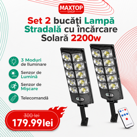 Lampi solare si lanterne led - https://www.maxtop.ro/continut/produse/180/1500/lampa-stradala-cu-incarcare-solara-2200w-3-moduri-de-iluminare-senzor-de-lumina-si-senzor-de-miscare-telecomanda-inclusa-negru-w789a-5_1060.webp