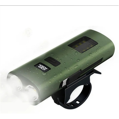 Lanternă LED Reîncărcabilă USB, 6 Moduri de Iluminare, Baterie 4000 mAh, Funcție Power Bank, Bază Magnetică, Portabilă pentru Camping, Casă și Atelier [5]