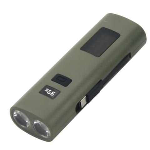 Lanternă LED Reîncărcabilă USB, 6 Moduri de Iluminare, Baterie 4000 mAh, Funcție Power Bank, Bază Magnetică, Portabilă pentru Camping, Casă și Atelier [7]