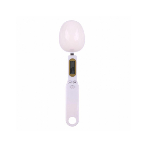 Lingură de Bucătărie cu Cântar Digital, Display LCD, Funcție TARE, Capacitate 500 g, Precizie 1 g, Măsurare în Grame și Oz, 228 x 55 x 23 mm [1]