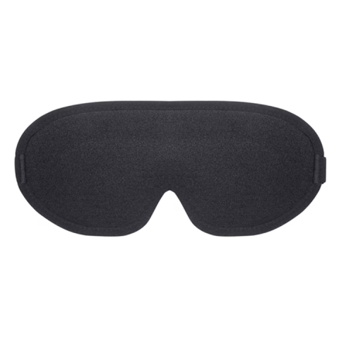 Mască de dormit ergonomică, material fin și confortabil, blocare lumină, pentru somn profund și relaxare, culoare negru [2]