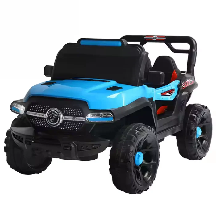 Motociclete si masini electrice copii - Mașină Electrică pentru Copii 3-9 ani, 12V, 380W,Telecomanda 102 x 60 x 60 cm, Albastru