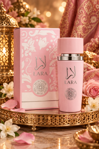 Parfumuri - Parfum Oriental Lara Pink NB pentru Femei, Apă de Parfum cu Aromă Florală și Fructată, Note Delicate și Feminine, 100 ml