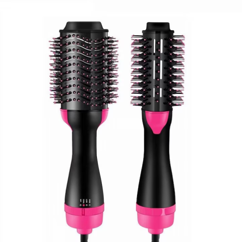 Perie de păr electrică 3 în 1, 1000W, funcții uscător, ondulator și perie, înveliș ceramic cu turmalină, 3 viteze și 3 temperaturi [8]